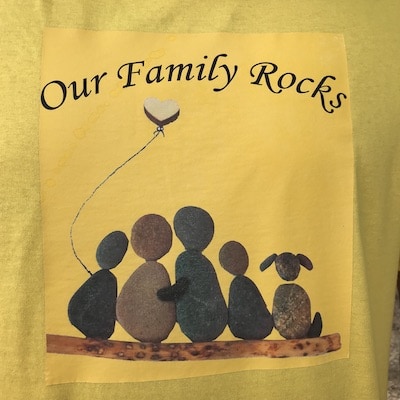 Adoption Family Rocks - Myers Strickland
